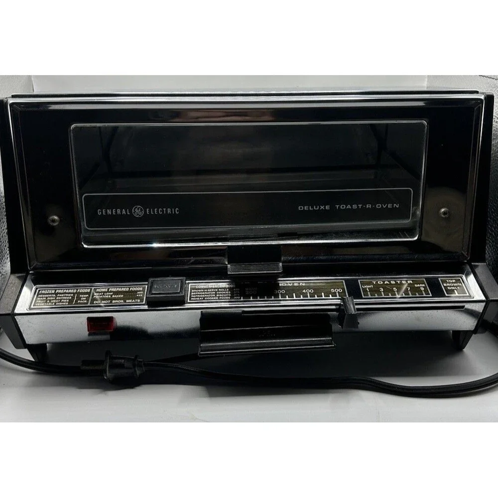 Vintage GE Deluxe Toast-R-Oven Toaster Oven TESTED Works